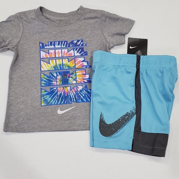 Nike Tie Dye Tee Shorts | Poshmark
